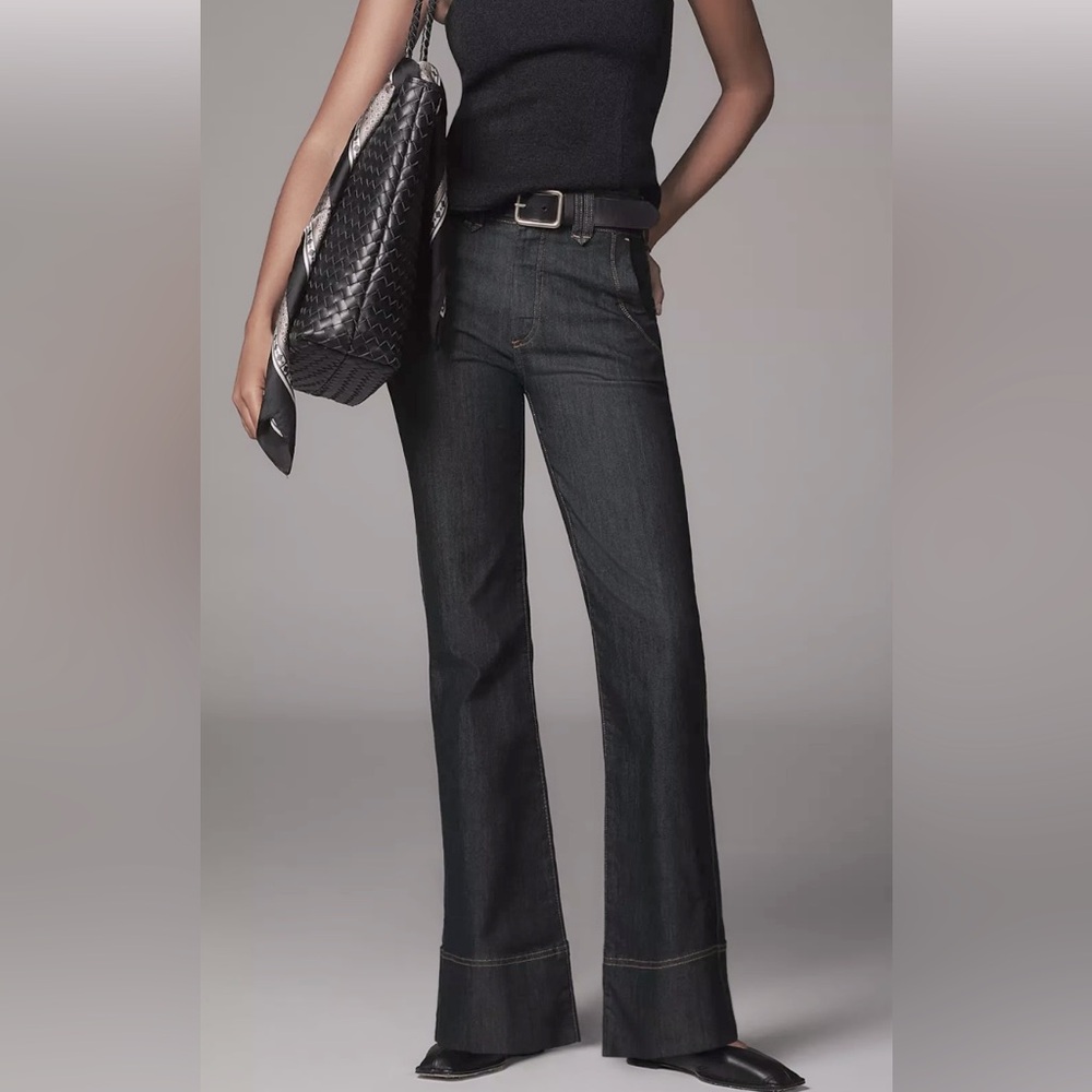 Pilcro x Anthropologie High-Rise Bootcut Jeans size 32